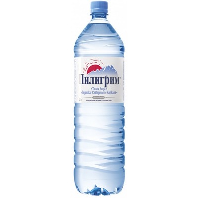 Вода "Пилигрим" 1,5 литра, без газа, пэт, 6 шт.
