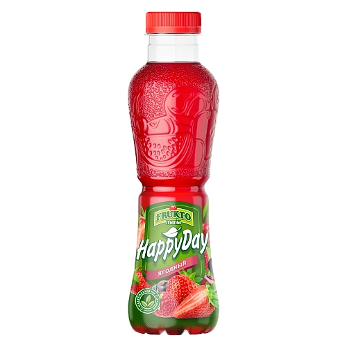 Сокосодержащий напиток Fruktomania Happy day Ягодный 0,5 литра, 12 шт от магазина Vitarel