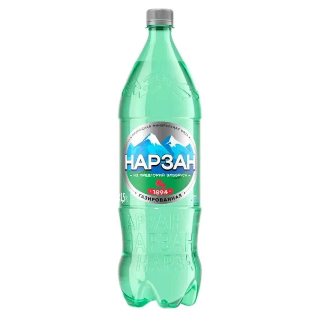 Вода Нарзан 1,5 л, газ., пэт, уп. 6 шт. от магазина Vitarel