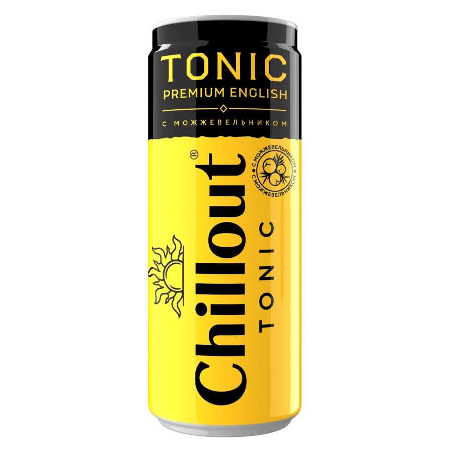 Тоник газированный «ChillOut» 0,33 литра, ж/б уп. 12 шт. от магазина Одежда+