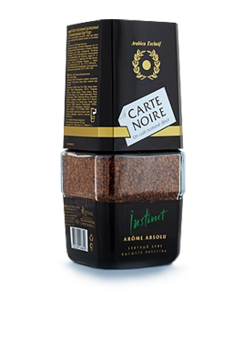 Растворимый кофе "Carte Noire"  95 гр. (стекло)
