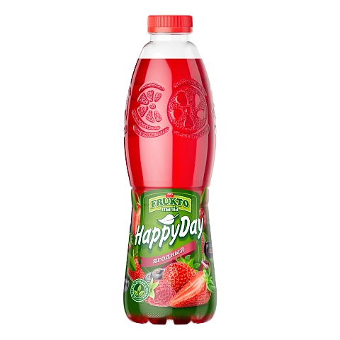 Сокосодержащий напиток Fruktomania Happy day Ягодный 0,5 литра, 12 шт от магазина Одежда+