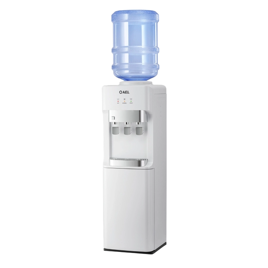 Кулер для воды LD-AEL-72c white с шкафчиком