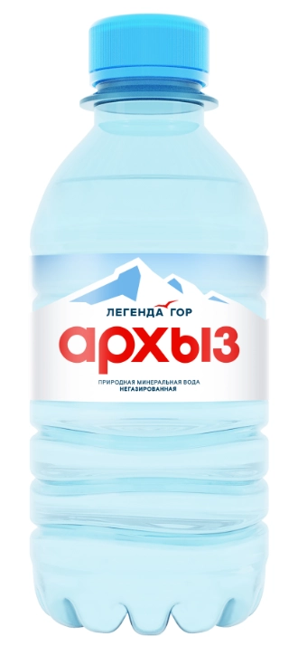 Вода "Легенда Гор Архыз" 0,25 литра, негаз, пэт уп. 12 шт. от магазина Одежда+