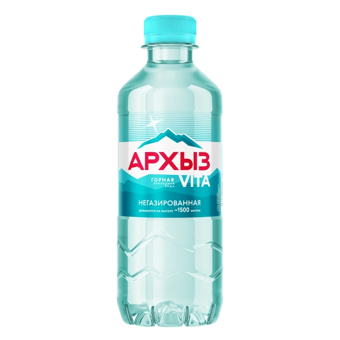 Вода "Архыз" 0.33 литра, негаз., ПЭТ, 12 шт. в уп.
