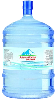 Питьевая вода "Аланийская горная" 19 литров от магазина Одежда+